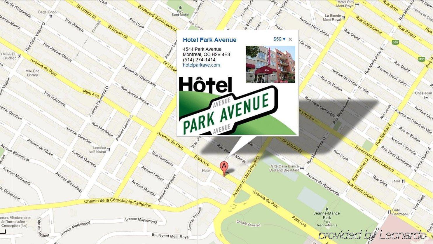 Hotel Park Avenue Montreal Bagian luar foto